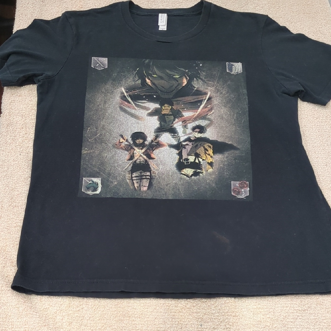 Canvas BellaCanvas Black Graphic TShirtSize Medium